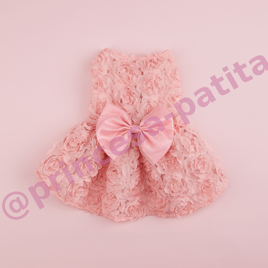 Vestido Royal Rosé – Encanto y Tul para Mini Princesitas